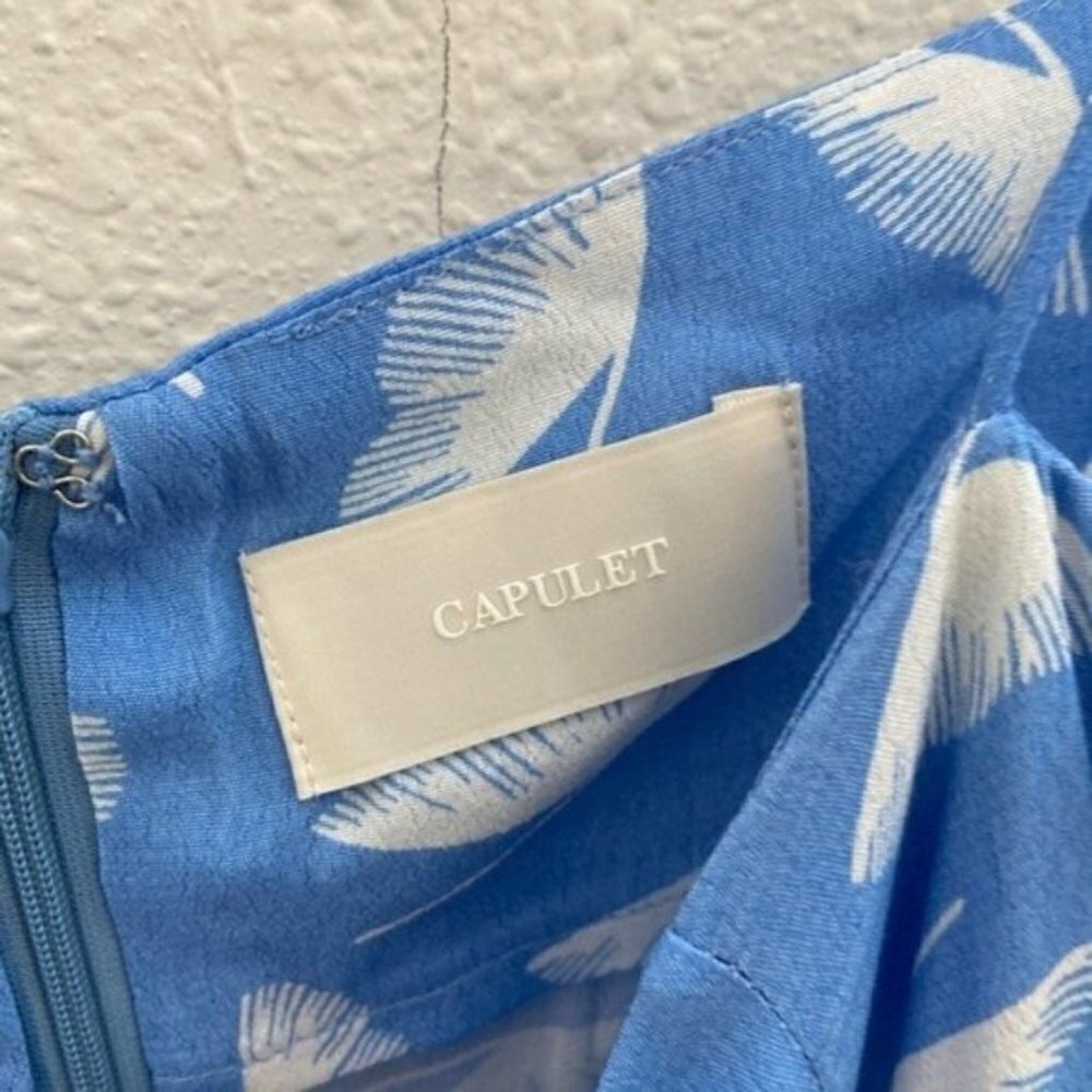 Anthropologie Capulet NWT Anabella Midi Dress In Ginkgo Size Small - Picture 8 of 15